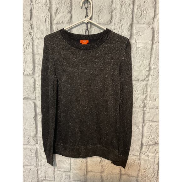 NEW Joe Fresh Size Large Black Sparkle Sweater - Picture 6 of 6